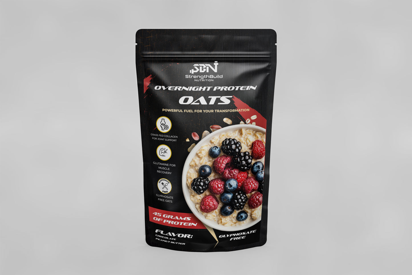 High Protein Overnight Oatmeal