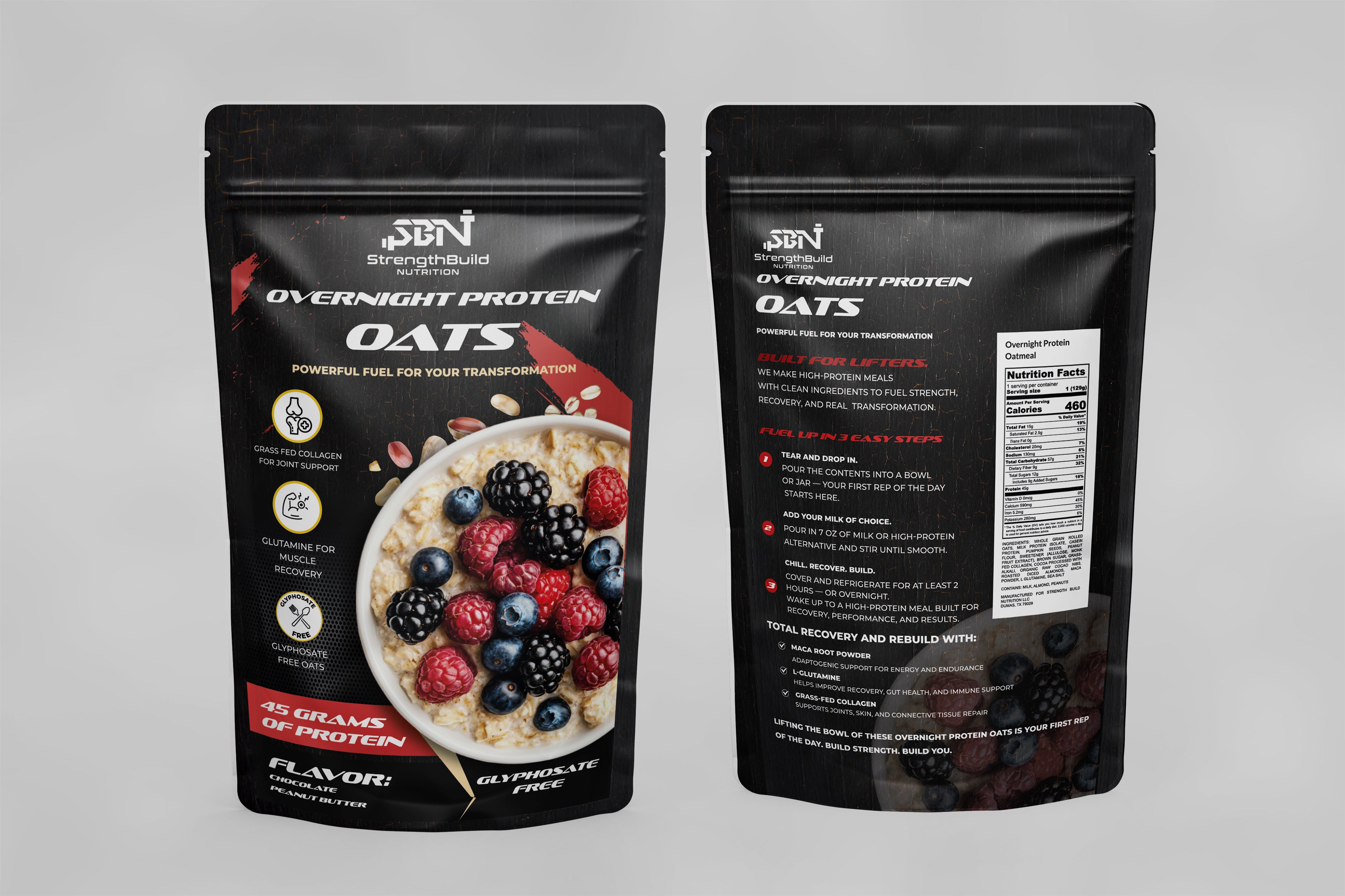 Overnight Protein Oatmeal
