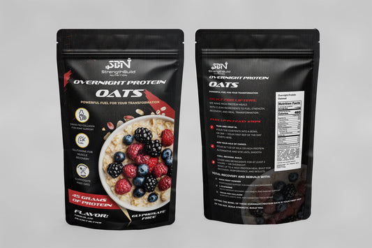 High Protein Overnight Oatmeal